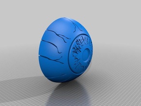 ultra-realistic eye people autodesk fusion 360 iris pupil realistic ultra veins 3d print model - Mito3D