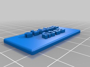 soap bar-Kurier office kundengebundene 3d print model - Mito3D