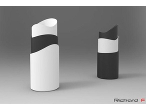 trivase v2 arredamento art regalo casa 3d print model - Mito3D