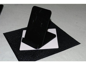 phone holder mobile stand smartphone 3d print model - Mito3D