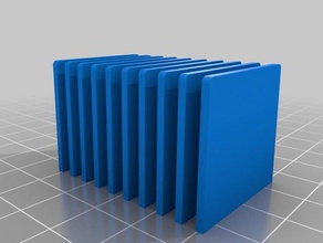 my customized parametric drawer dividers organization 3d print model - Mito3D