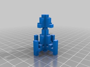 metroid Raketen-nes video Spiele 3d print model - Mito3D