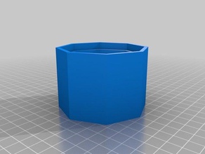 diamante contenedor 3d la impresión organización organizador 3d print model - Mito3D