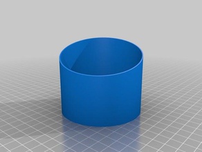 glass household mug vase 3d print model - Mito3D