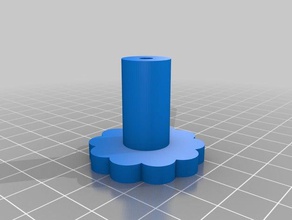 flsun cube adjustment wheel 3d printer parts 3d print model - Mito3D