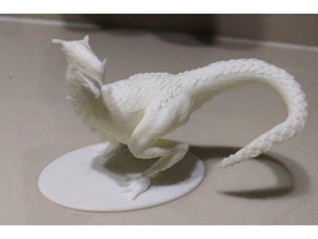 raptor escultura esculturas 3d print model - Mito3D