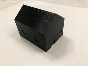 casa semplice gli edifici strutture 3d print model - Mito3D