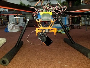 dupla queda de carga lançamento rc veículos drone drones hexacopter partes quadcopter quadrocopter servo 3d print model - Mito3D