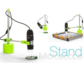 Mikroskop stand hobby diy-Mikroskop Mikroskop-adapter montieren 3d print model - Mito3D