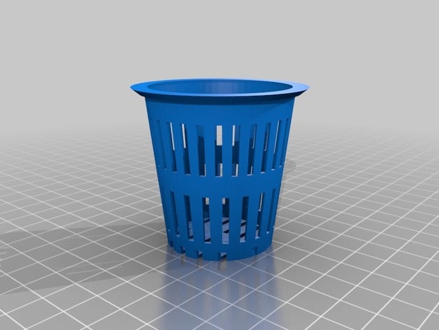 hydro Topf 50 outdoor Garten angepasst 3D print model - Mito3D