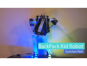 Rucksack kid robot Robotik 3d print model - Mito3D