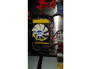 trigorilla de refrigeração ventoinha 92mm 3d a impressora os acessórios montagem ventilador suporte 3d print model - Mito3D