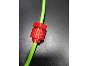 kablo halka parçalar elektrik simit dışa doğru iter Tel 3d print model - Mito3D