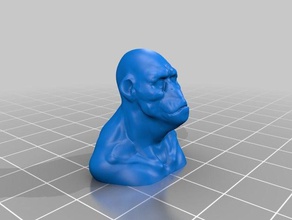 gorilla toys games file q3d scimmia 3d print model - Mito3D