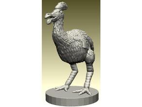 gargwa monster hunter creatures bird freddynd ostrich turkey 3d print model - Mito3D