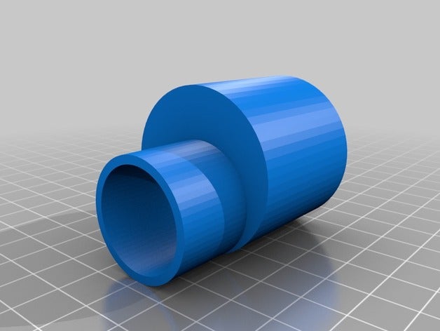 adapter für staubabsaugung lamello junior Maschine tools Vakuum-adapter Staubsauger 3D print model - Mito3D