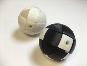 rubiks esfera mecánica los juguetes 28mm cube 3d print model - Mito3D