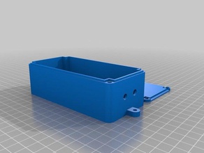 box sonoff pow r2 waterproof electronics customized 3d print model - Mito3D