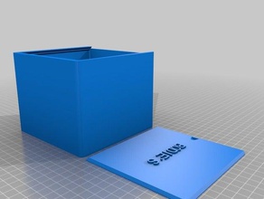 bodies round box lid containers customized 3d print model - Mito3D