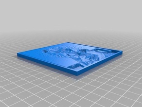 1 2 d Kunst angepasst 3d print model - Mito3D