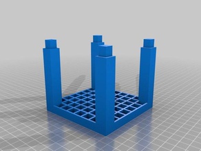 kalemlik 60 3 d baskı küp yular stift stiftehalter stifthalter yararlı 3d print model - Mito3D