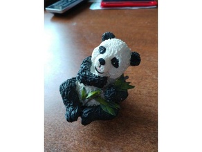 panda texturé les analyses des répliques art l'art scans 3d print model - Mito3D