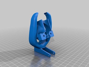 e3d fang remix printer parts 3d print model - Mito3D