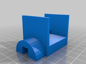 my customized cable holder office 3d print model - Mito3D