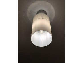Zylinder-Lampe Wand zu Haushalt hemma ikea 3d print model - Mito3D