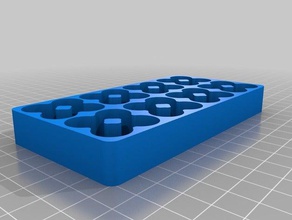 my customized battery tray 3d print model - Mito3D