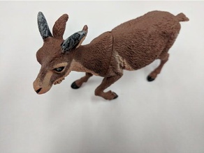 cabra ii a los animales Escaneo 3d juguete 3d print model - Mito3D