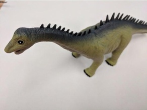 alamosaurus dinozor hayvanlar 3d tarama oyuncak 3d print model - Mito3D