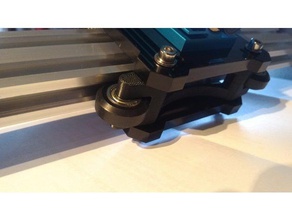 eleksmaker laser engraver a3 pro carriage tensioner self tensioning both top sides parts adjust diode mod 3d print model - Mito3D