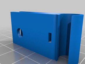 kabelhalter f&uumlr druckbett 3d a impressora partes anycubic i3 mega 3d print model - Mito3D