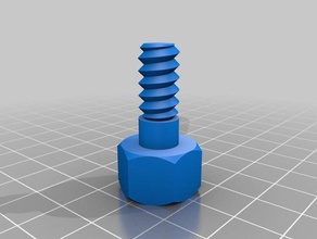 bolt replacement build yourself concrete mixer parts customized 3d print model - Mito3D