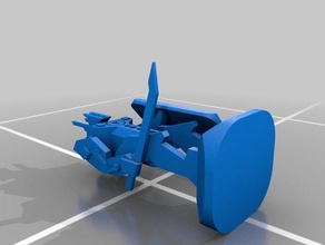 templar robot 3d baskı 3d print model - Mito3D