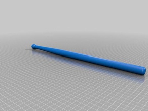 marching snare drumsticks 3d printing 3d print model - Mito3D