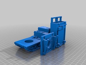 mlrs füze başlatıcısı kullanın tutucu 3d baskı 3d print model - Mito3D