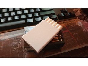 slim Zigaretten-Etui andere 3d print model - Mito3D