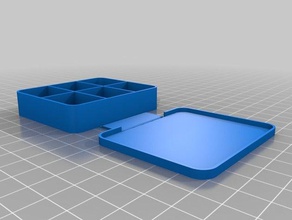 trim clips containers customized 3d print model - Mito3D