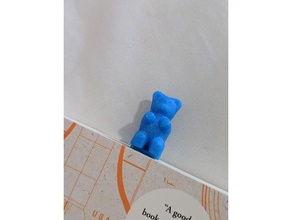 gummy bear bookmark other bookmarks 3d print model - Mito3D