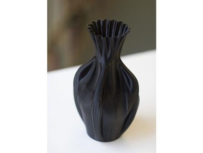 flowery vase beautiful sculptures autodesk fusion 360 big bigbox gorgeous mode 3d print model - Mito3D