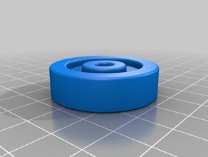 roldana atuador fechaduraagl al100 parts 3d print model - Mito3D