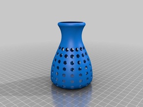il vaso arredamento di fiori 3d print model - Mito3D