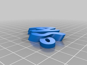 blue-sky organizzazione personalizzato 3d print model - Mito3D