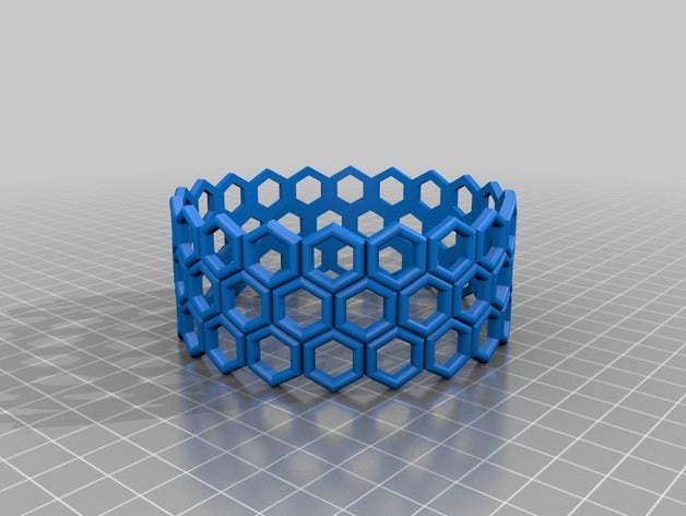 hexa bracelet bracelets 3D print model - Mito3D