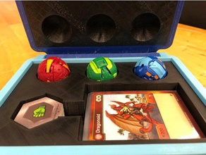 bakugan battle box los juguetes juegos cubierta de la caja 3d print model - Mito3D