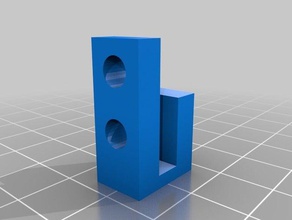 string-fastened bucket clips parts 3d print model - Mito3D