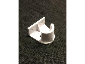 Gardinenstange Halterung Dekor Vorhang-Halter 3d print model - Mito3D