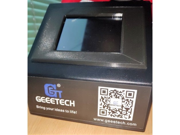 geeetech a30 touchscreen frame 3D print model - Mito3D